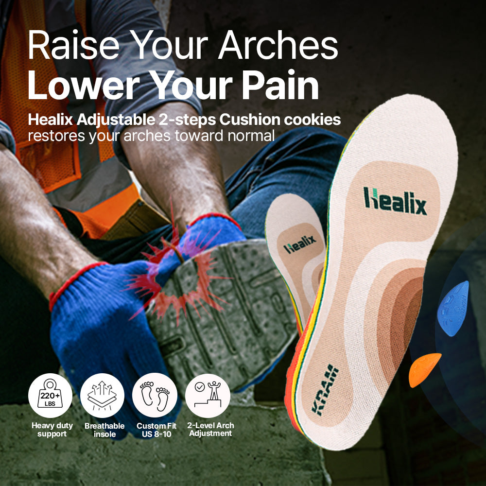 🚨Limited Offer🚨 Dual Arch Support Insoles for All-Day Comfort